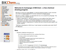 Tablet Screenshot of bkchem.zirael.org
